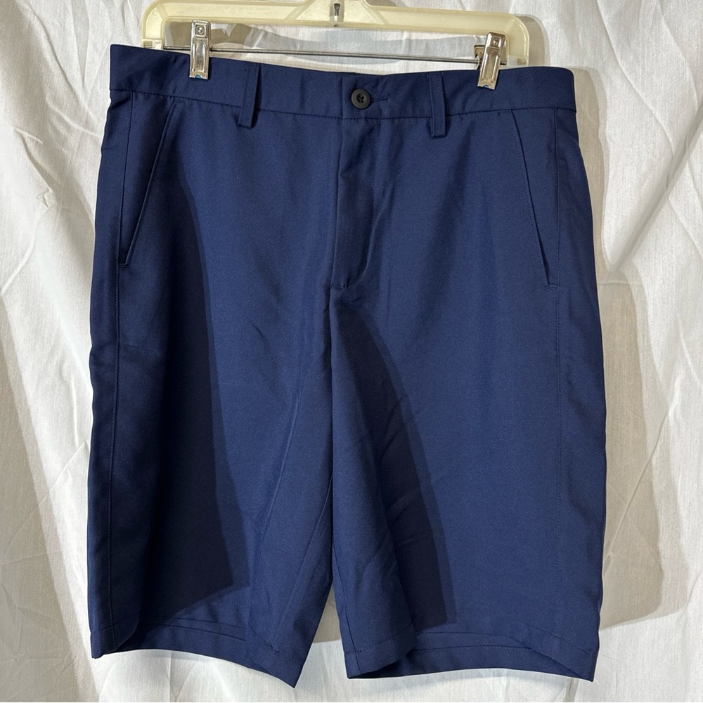Tek Gear Men's Deep Blue Flat Front Shorts